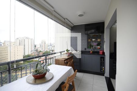 Varanda gourmet de apartamento à venda com 2 quartos, 68m² em Ipiranga, São Paulo