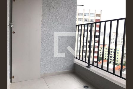 Varanda Studio de kitnet/studio para alugar com 1 quarto, 27m² em Vila Buarque, São Paulo