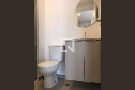 Studio para alugar com 27m², 1 quarto e sem vaga Studio para alugar com 27m², 1 quarto e sem vagaBanheiro