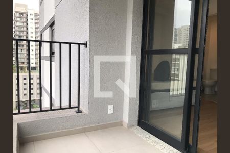 Varanda Studio de kitnet/studio para alugar com 1 quarto, 27m² em Vila Buarque, São Paulo