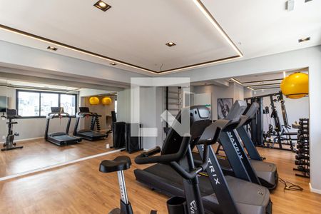 Studio para alugar com 27m², 1 quarto e sem vaga Studio para alugar com 27m², 1 quarto e sem vagaÁrea Comum - Academia