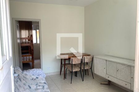Sala  de apartamento para alugar com 2 quartos, 45m² em Boqueirão, Praia Grande
