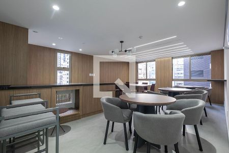 Studio para alugar com 25m², 1 quarto e sem vaga Studio para alugar com 25m², 1 quarto e sem vagaSalão de Festas