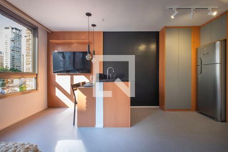Studio de kitnet/studio para alugar com 1 quarto, 25m² em Pinheiros, São Paulo