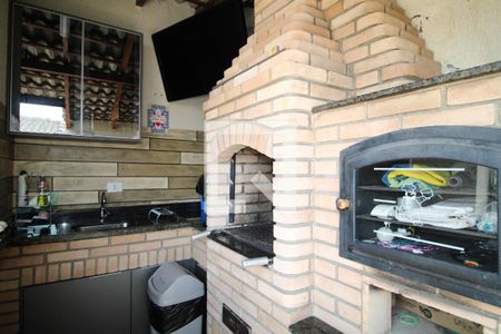 Casa de condomínio à venda com 120m², 3 quartos e 2 vagasÁrea gourmet - churrasqueira