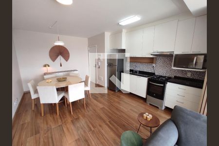 Sala - Cozinha de apartamento para alugar com 2 quartos, 63m² em Perdizes, São Paulo