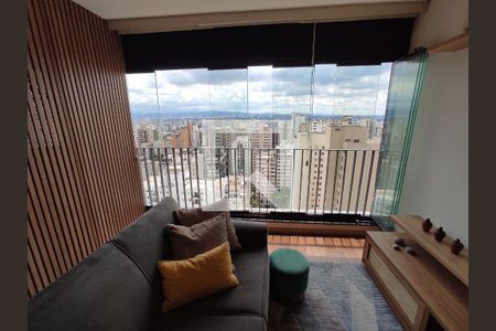 Sala - Detalhes de apartamento para alugar com 2 quartos, 63m² em Perdizes, São Paulo