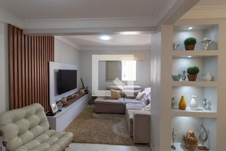 Sala de estar de apartamento à venda com 3 quartos, 125m² em Vila Isa, São Paulo