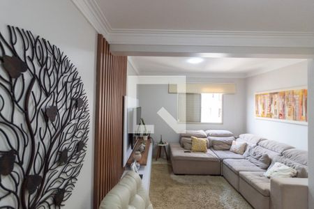 Sala de estar de apartamento à venda com 3 quartos, 125m² em Vila Isa, São Paulo