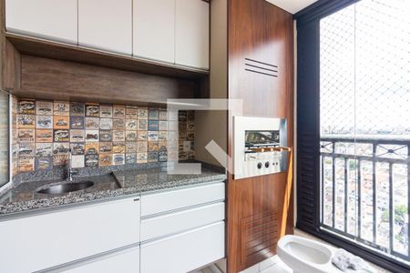 Varanda gourmet de apartamento para alugar com 2 quartos, 74m² em Vila Osasco, Osasco