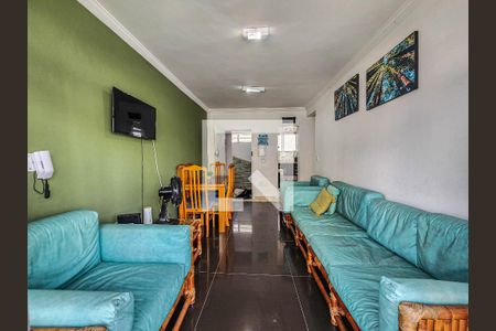 Sala de apartamento para alugar com 3 quartos, 71m² em Vila Luis Antônio, Guarujá