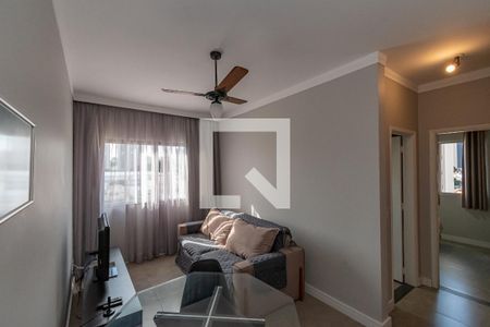 Sala de Estar/Jantar de apartamento à venda com 1 quarto, 61m² em Vila Itapura, Campinas