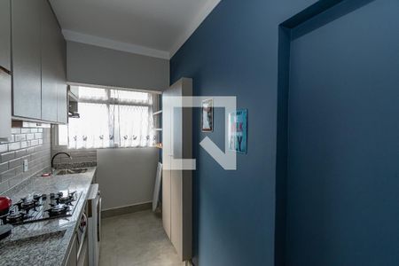 Apartamento à venda com 61m², 1 quarto e 1 vagaCozinha e Área de Serviço