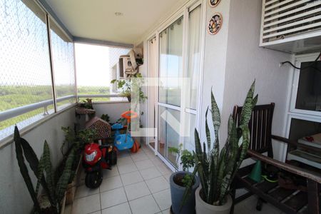 Varanda de apartamento à venda com 3 quartos, 114m² em Jacarepaguá, Rio de Janeiro