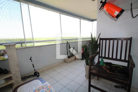 Varanda de apartamento à venda com 3 quartos, 114m² em Jacarepaguá, Rio de Janeiro