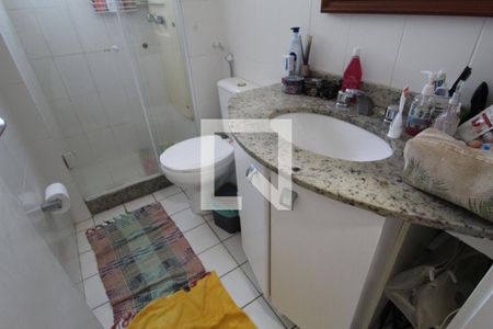 Apartamento à venda com 114m², 3 quartos e 2 vagasBanheiro da suíte principal