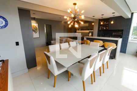 Sala 2 - Jantar de apartamento à venda com 3 quartos, 136m² em Vila Andrade, São Paulo