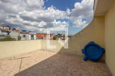 varanda de casa para alugar com 2 quartos, 125m² em Parque Santa Rita, São Paulo