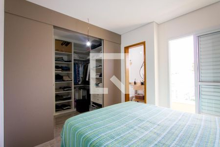 Quarto 1 - Suíte de apartamento à venda com 3 quartos, 160m² em Vila Gilda, Santo André