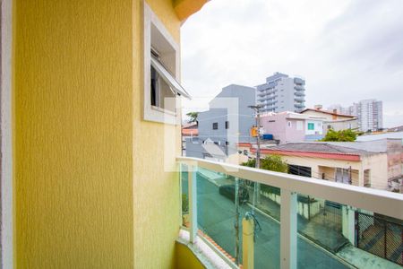 Varanda do quarto 1 de apartamento à venda com 3 quartos, 160m² em Vila Gilda, Santo André