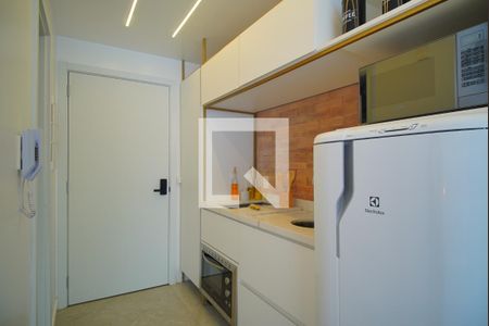 Cozinha de kitnet/studio para alugar com 1 quarto, 37m² em Auxiliadora, Porto Alegre