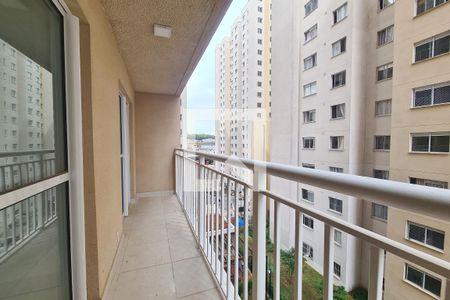 Varanda da Sala e Suíte de apartamento para alugar com 1 quarto, 60m² em Vila Ema, São Paulo