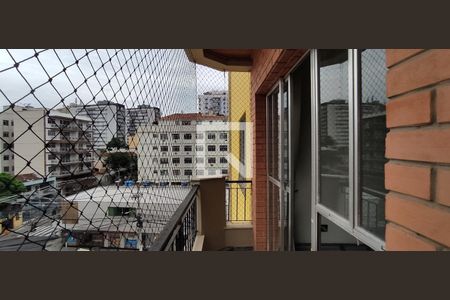 Varanda da Sala de apartamento à venda com 3 quartos, 72m² em Todos Os Santos, Rio de Janeiro