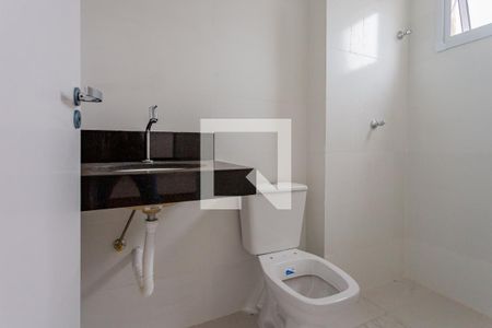Banheiro da Suíte 1 de apartamento à venda com 2 quartos, 64m² em Santa Efigênia, Belo Horizonte