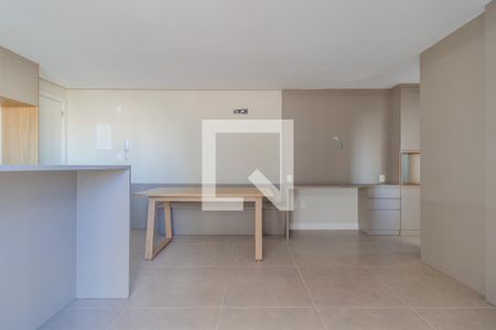 Sala / Cozinha de apartamento à venda com 1 quarto, 47m² em Farroupilha, Porto Alegre