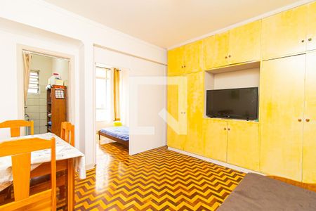 Sala de apartamento à venda com 1 quarto, 50m² em Bela Vista, São Paulo