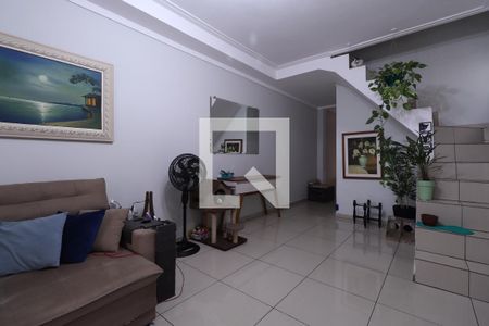 Sala de casa à venda com 4 quartos, 120m² em Vila Bela Vista, Santo André