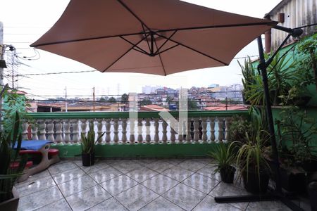 Varanda gourmet de casa à venda com 4 quartos, 120m² em Vila Bela Vista, Santo André