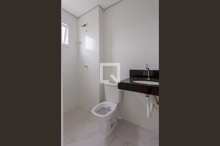 Banheiro da Suíte 1 de apartamento à venda com 2 quartos, 64m² em Santa Efigênia, Belo Horizonte