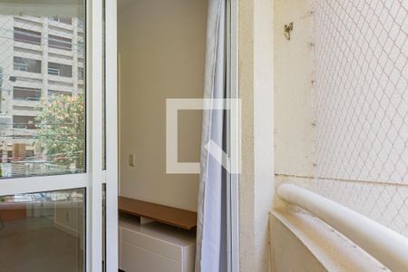 Varanda da Sala de apartamento para alugar com 1 quarto, 36m² em Perdizes, São Paulo
