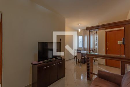 Sala de apartamento à venda com 3 quartos, 58m² em Santa Rosa, Belo Horizonte