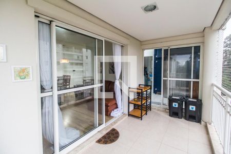Varanda de apartamento para alugar com 3 quartos, 130m² em Tamboré, Santana de Parnaíba