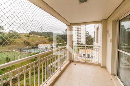 Varanda de apartamento para alugar com 3 quartos, 130m² em Tamboré, Santana de Parnaíba
