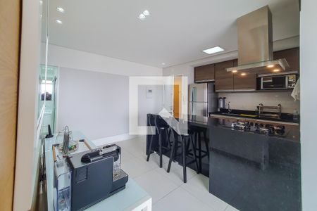 sala cozinha de apartamento à venda com 2 quartos, 74m² em Vila Mariana, São Paulo