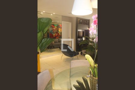 Sala de apartamento à venda com 3 quartos, 87m² em Vila da Serra, Nova Lima