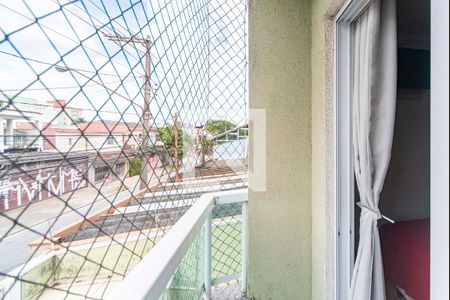 Apartamento à venda com 56m², 2 quartos e 1 vagaVaranda do Quarto 2