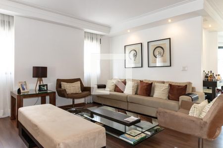 Sala de apartamento à venda com 4 quartos, 500m² em Indianópolis, São Paulo