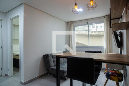Sala de apartamento para alugar com 1 quarto, 27m² em Bela Vista, São Paulo
