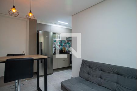 Sala de apartamento para alugar com 1 quarto, 27m² em Bela Vista, São Paulo