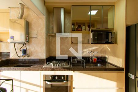 Cozinha de apartamento para alugar com 1 quarto, 58m² em Jardim Ibitirama, São Paulo