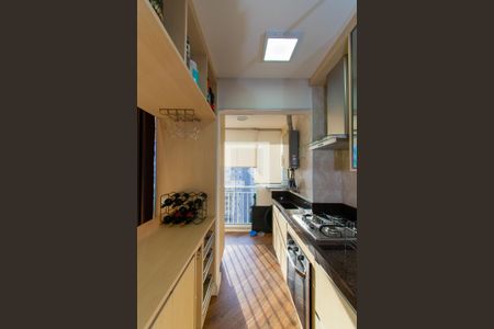 Cozinha de apartamento para alugar com 1 quarto, 58m² em Jardim Ibitirama, São Paulo