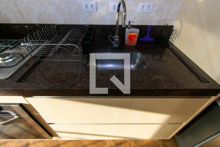 Cozinha de apartamento para alugar com 1 quarto, 58m² em Jardim Ibitirama, São Paulo