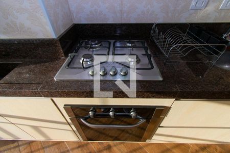 Cozinha de apartamento para alugar com 1 quarto, 58m² em Jardim Ibitirama, São Paulo