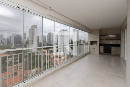 Varanda gourmet de apartamento à venda com 3 quartos, 175m² em Vila Cordeiro, São Paulo