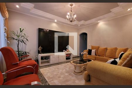 Sala de casa à venda com 3 quartos, 247m² em Jardim Las Vegas, Santo André