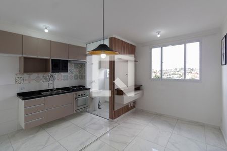 Sala e Cozinha Integrada de apartamento para alugar com 2 quartos, 38m² em Vila Nhocune, São Paulo